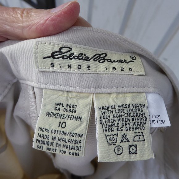 Eddie Bower Size 10 Cotton Chino - Picture 3 of 3